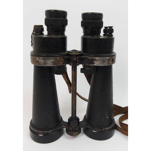 258 - A pair of military issue binoculars