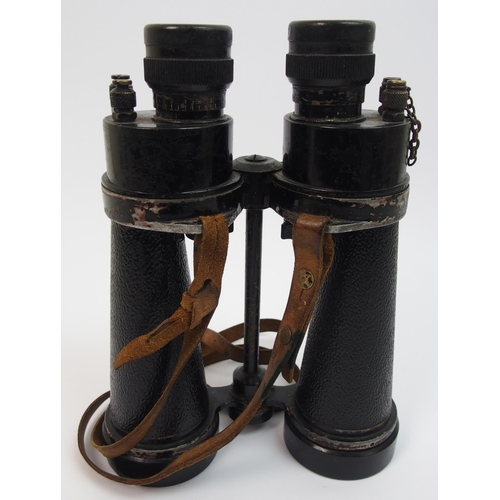 258 - A pair of military issue binoculars