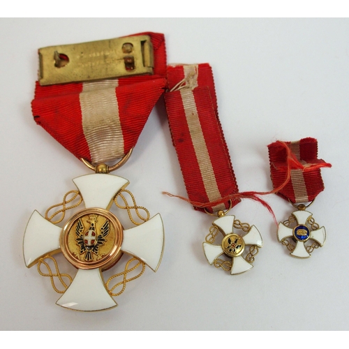 259 - A WWI naval D.S.C. (Distinguished Service Cross) group of four