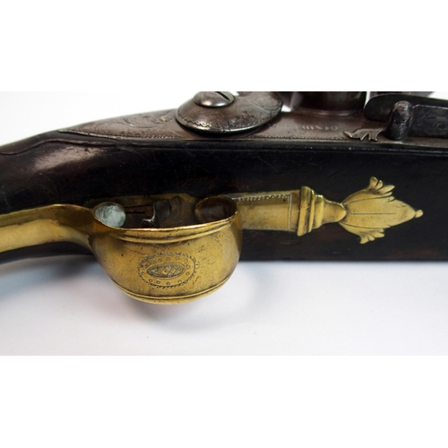 265 - An 18th Century Flintlock pistol by Hutchinson