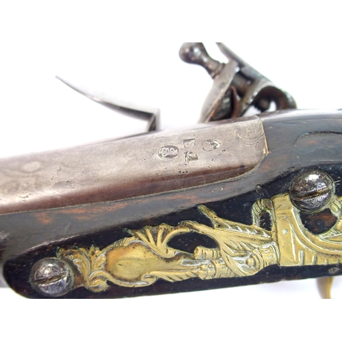 265 - An 18th Century Flintlock pistol by Hutchinson