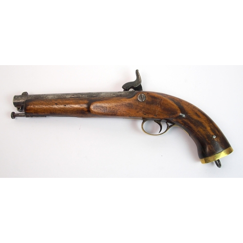 269 - A 19th Century Enfield Percussion pistol