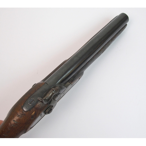 270 - A 19th Century tower percussion pistol