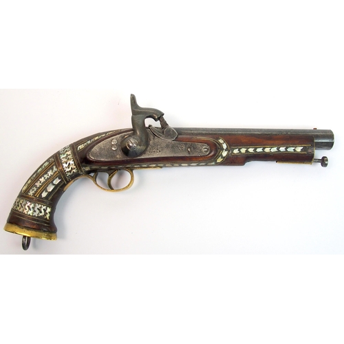 271 - A 19th Century Enfield percussion pistol