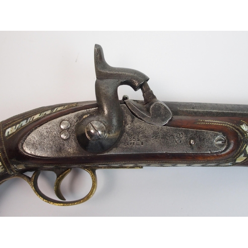 271 - A 19th Century Enfield percussion pistol