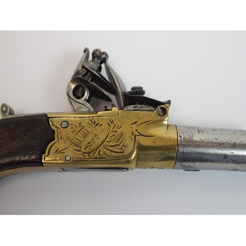 272 - An 18th Century Flintlock pocket pistol