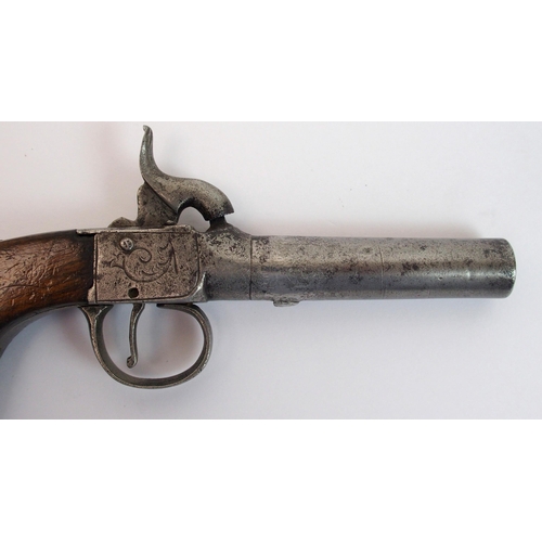 279 - A 19th Century percussion pocket pistol