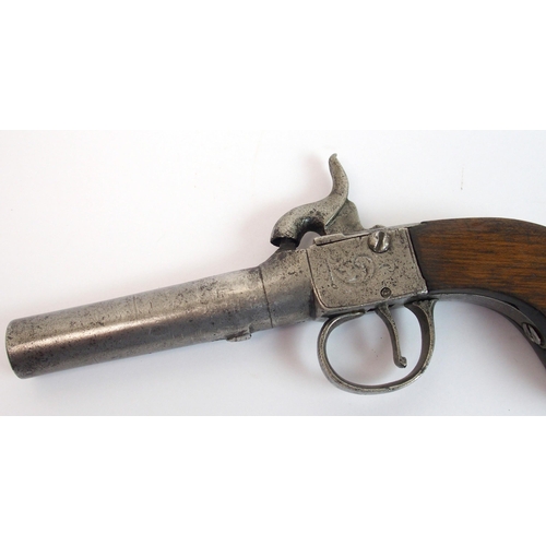 279 - A 19th Century percussion pocket pistol