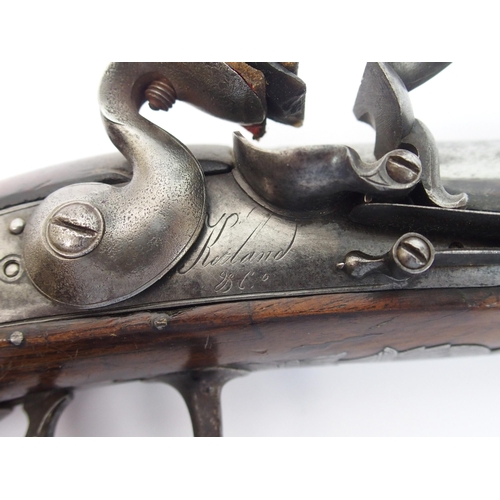 284 - An 18th Century Flintlock pistol by Ketland & Company  London