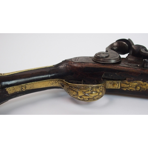 285 - A Flintlock pistol made for the Turkish market