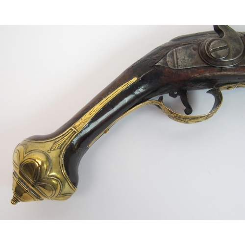 285 - A Flintlock pistol made for the Turkish market