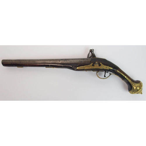 285 - A Flintlock pistol made for the Turkish market