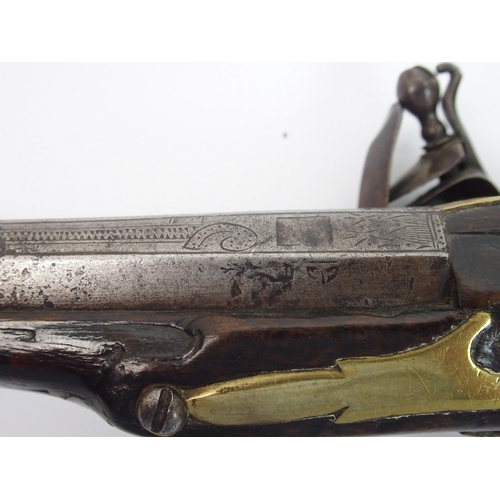 285 - A Flintlock pistol made for the Turkish market