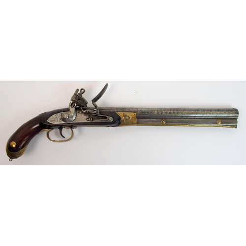 286 - A Flintlock pistol made for the Turkish market