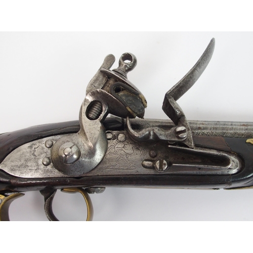 286 - A Flintlock pistol made for the Turkish market