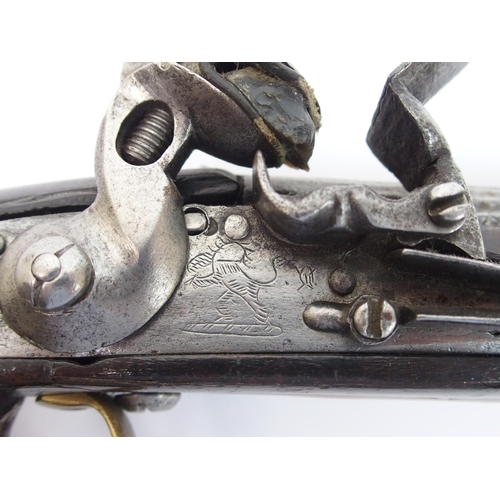 286 - A Flintlock pistol made for the Turkish market