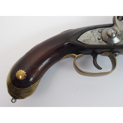 286 - A Flintlock pistol made for the Turkish market