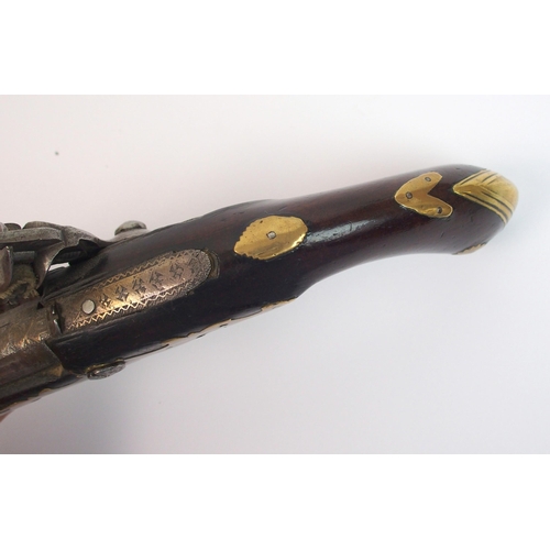 286 - A Flintlock pistol made for the Turkish market