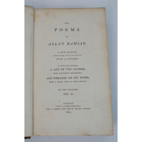 311 - Ramsay (Allan)  The Poems of  A New Edition