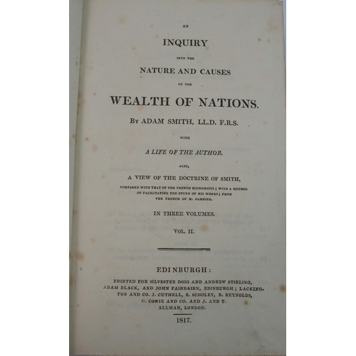 312 - Smith (Adam)  An Inquiry into the Wealth of Nations