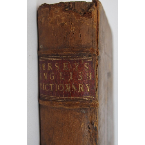 313 - Kersey  English Dictionary third edition