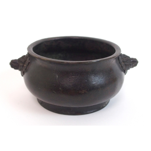 64 - A Chinese bronze censer