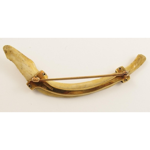 796A - A Tiffany & Co wishbone brooch