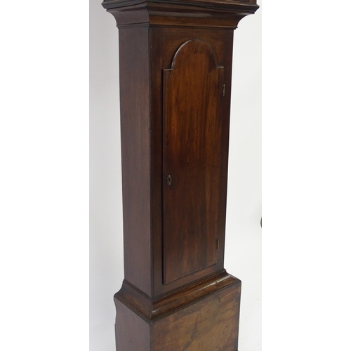 808 - A 19th Century mahogany longcase clock