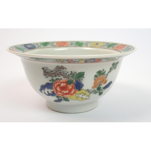 87 - A Chinese famille verte bowl