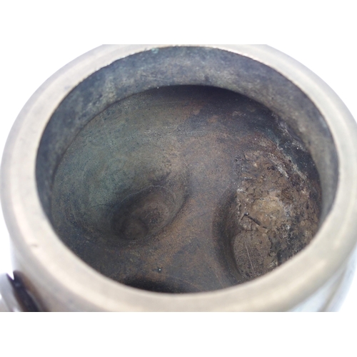 94 - A Japanese bronze censer