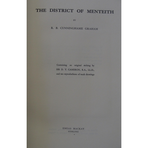 1016 - CUNNINGHAME GRAHAM  R.B. THE DISTRICT OF MENTEITH