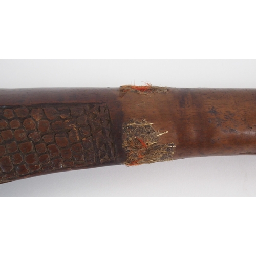 102 - A Fujian hardwood gunstock war club