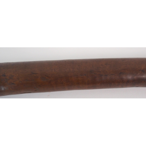 102 - A Fujian hardwood gunstock war club