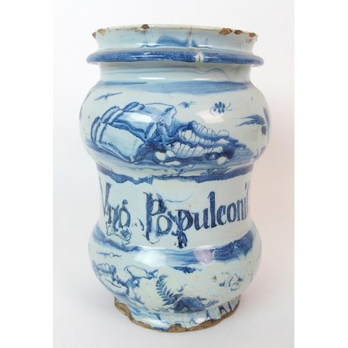 1070 - A group of Italian Majolica apothecary jars