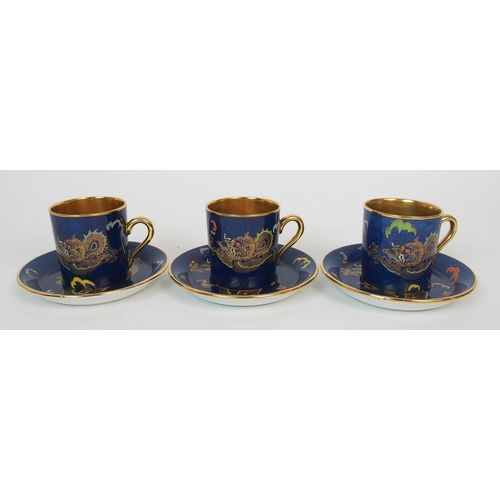 1092 - A W&R Carlton Ware fifteen piece coffee service