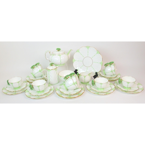 1102 - An Aynsley porcelain tea and coffee set