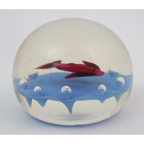 1149 - A Paul Ysart Harland glass paperweight