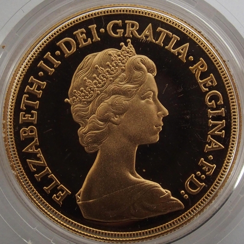 161A - 1981 Elizabeth II Gold �5 piece