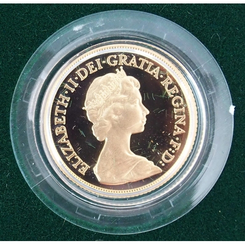 170 - 1980 Elizabeth II proof Sovereign