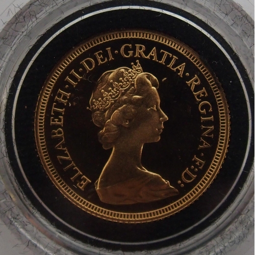 172A - Three Elizabeth II  Gold proof Sovereigns