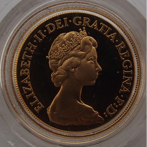 172A - Three Elizabeth II  Gold proof Sovereigns