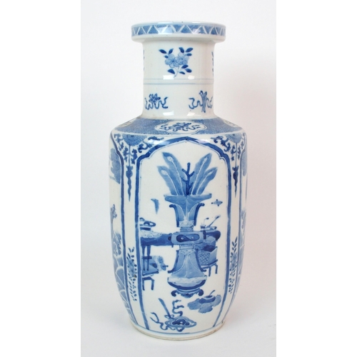 3 - A Chinese blue and white vase