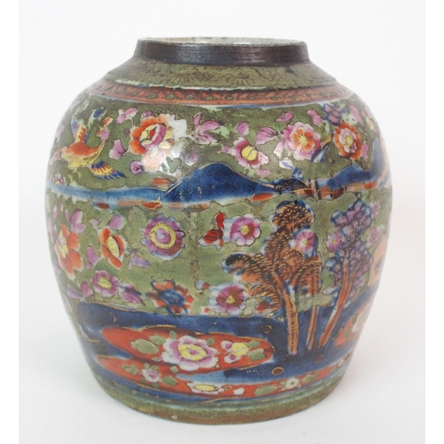 4 - A Chinese clobbered ginger jar