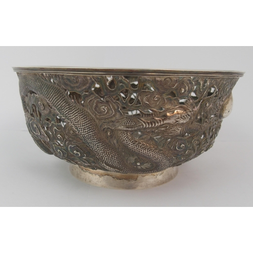 48 - A Chinese silver bowl