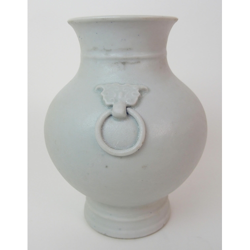 72 - A Chinese powder blue vase