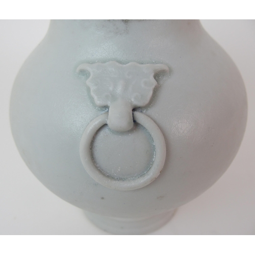 72 - A Chinese powder blue vase