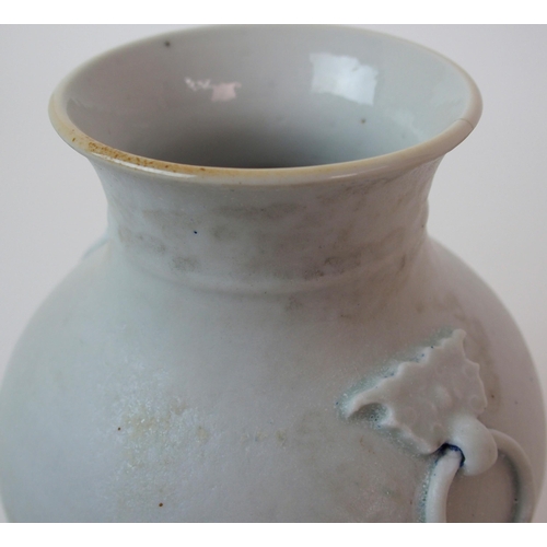 72 - A Chinese powder blue vase