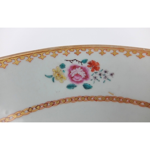 79 - A pair of Chinese export armorial dishes