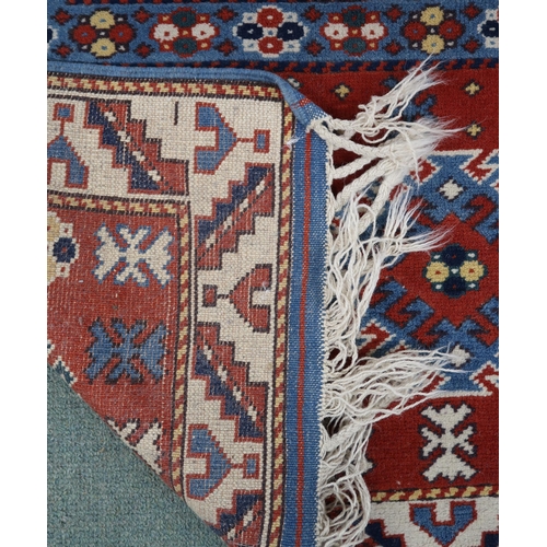 53 - A lot of two contemporary assorted eastern style rugs (2)