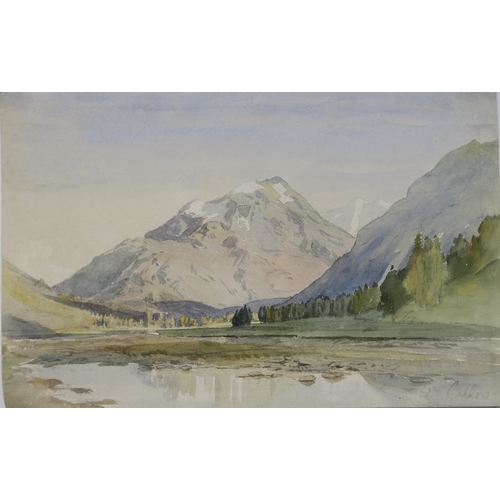 825 - WILLIAM CALLOW View of Ben Nevis from Corpach , signed, watercolour, 23 x 36cm